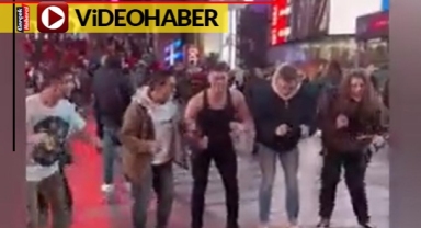 Muharrem İnce'nin dansı Times Meydanı'na ulaştı