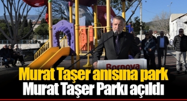 Murat Taşer anısına park
