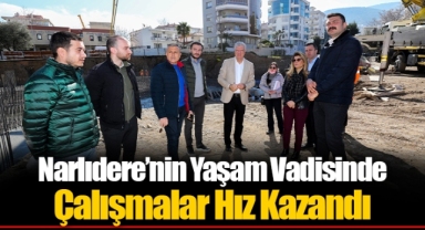 Narlıdere’nin Yaşam Vadisinde Çalışmalar Hız Kazandı