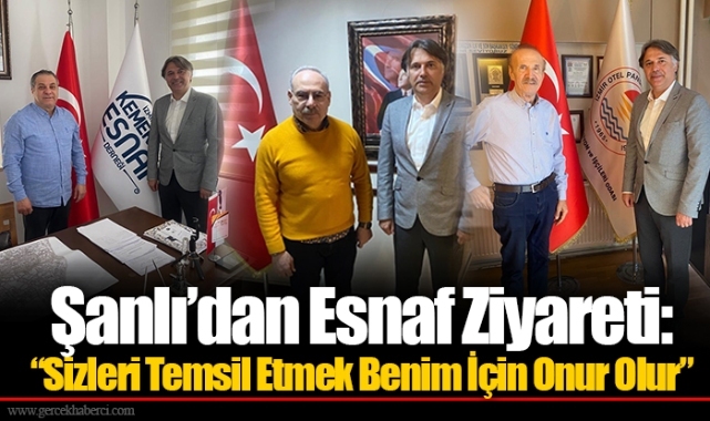 Şanlı’dan Esnaf Ziyareti: “Sizleri Temsil Etmek Benim İçin Onur Olur”