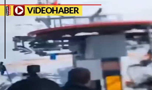 Telesiyej bozuldu kayakçılar havada uçtu