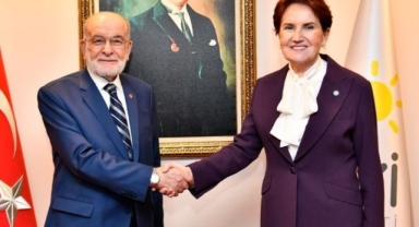 Temel Karamollaoğlu ile Meral Akşener bir araya geldi