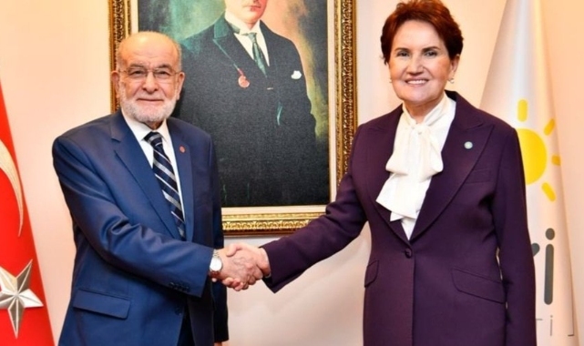 Temel Karamollaoğlu ile Meral Akşener bir araya geldi