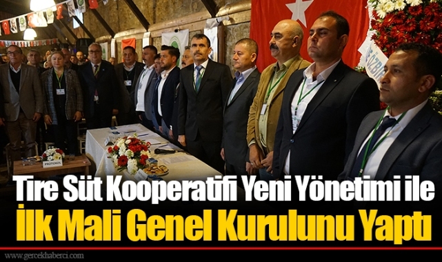 Tire Süt Kooperatifi Yeni Yönetimi ile İlk Mali Genel Kurulunu Yaptı