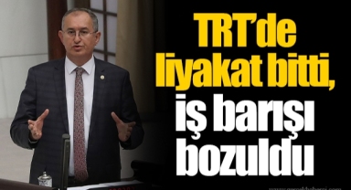 TRT’de liyakat bitti, iş barışı bozuldu