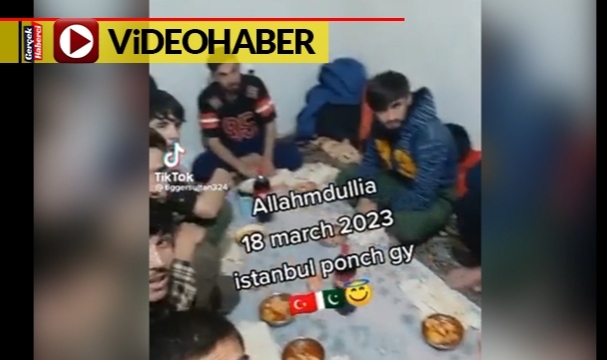 Türkiye'ye kaçak giren Pakistanlılar bir evde yaklaşık 30 kişi yaşıyor