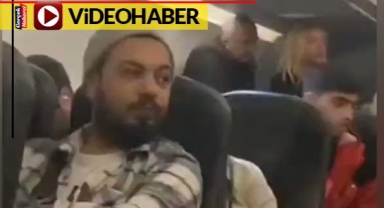 Uçağa alkollü bindi tepki gecikmedi: