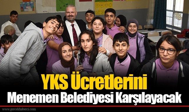 YKS Ücretlerini Menemen Belediyesi Karşılayacak