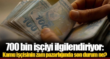 700 bin işçiyi ilgilendiriyor: Kamu işçisinin zam pazarlığında son durum ne?