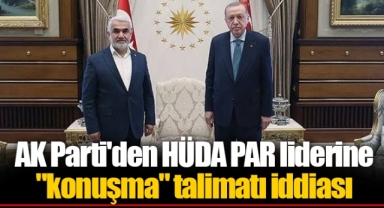 AK Parti'den HÜDA PAR liderine