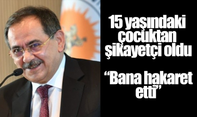 AKP’li Samsun Büyükşehir Belediye Başkanı, 15 yaşındaki çocuktan şikayetçi oldu: “Bana hakaret etti”