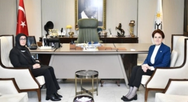 Akşener, Sinan Ateş’in eşi Ayşe Ateş’le görüştü: Kanını yerde bırakmayacağız