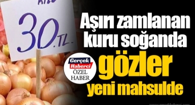 Aşırı zamlanan kuru soğanda gözler yeni mahsulde