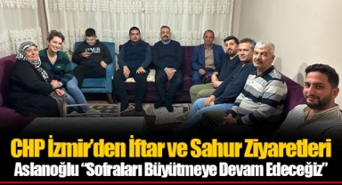Aslanoğlu “Sofraları Büyütmeye Devam Edeceğiz”