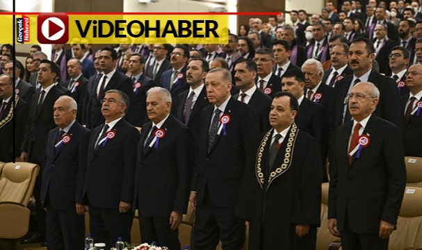 AYM töreninde gergin anlar... Erdoğan, Kılıçdaroğlu’nun elini sıkmadı