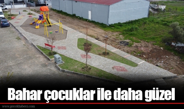 Bahar çocuklar ile daha güzel