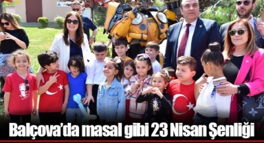 Balçova’da masal gibi 23 Nisan Şenliği