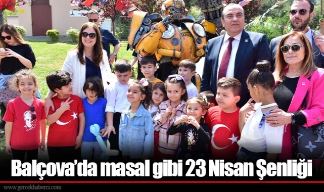 Balçova’da masal gibi 23 Nisan Şenliği
