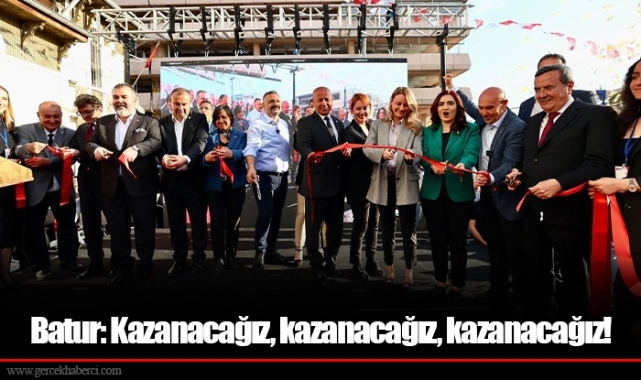 Batur: Kazanacağız, kazanacağız, kazanacağız!