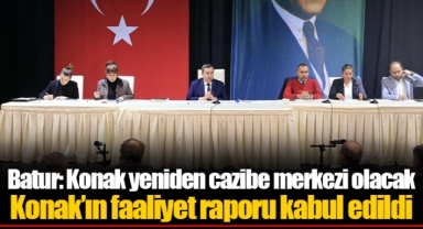 Batur: Konak yeniden cazibe merkezi olacak