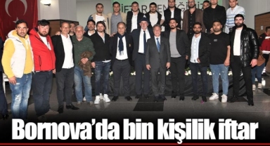 Bornova’da bin kişilik iftar
