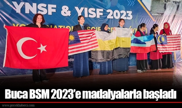 Buca BSM 2023’e madalyalarla başladı