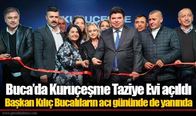 Buca’da Kuruçeşme Taziye Evi açıldı