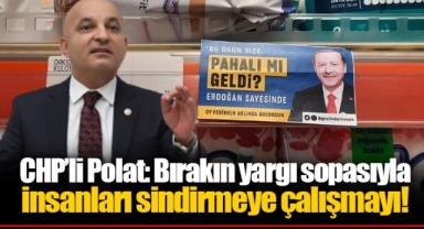 CHP’li Polat: Bırakın yargı sopasıyla insanları sindirmeye çalışmayı!