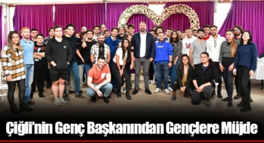 Çiğli’nin Genç Başkanından Gençlere Müjde