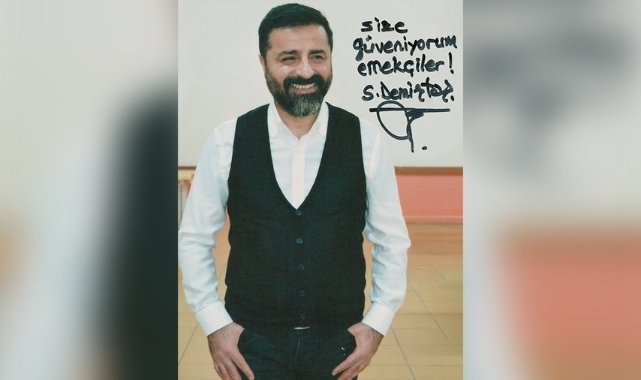 Demirtaş'tan yeni fotoğraf: 'Size güveniyorum emekçiler'