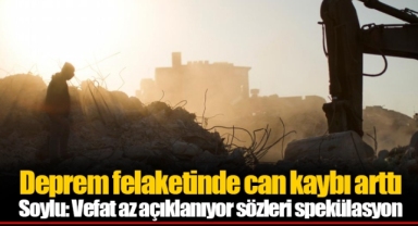 Deprem felaketinde can kaybı arttı