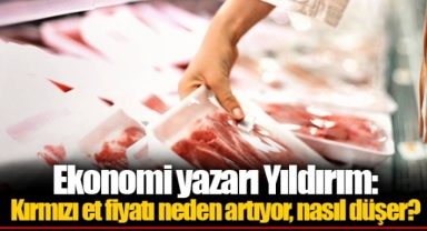 Ekonomi yazarı Yıldırım: Kırmızı et fiyatı neden artıyor, nasıl düşer?