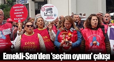 Emekli-Sen'den 'seçim oyunu' çıkışı
