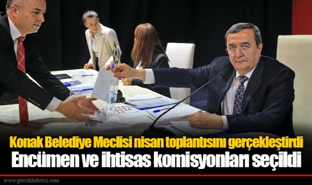 Encümen ve ihtisas komisyonları seçildi