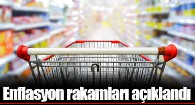 Enflasyon rakamları açıklandı