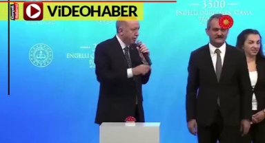 Erdoğan'dan öğretmene