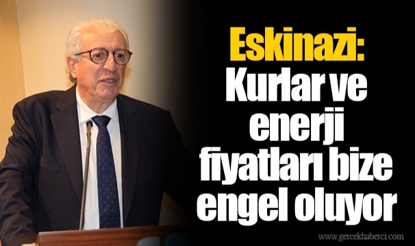 Eskinazi: Kurlar ve enerji fiyatları bize engel oluyor