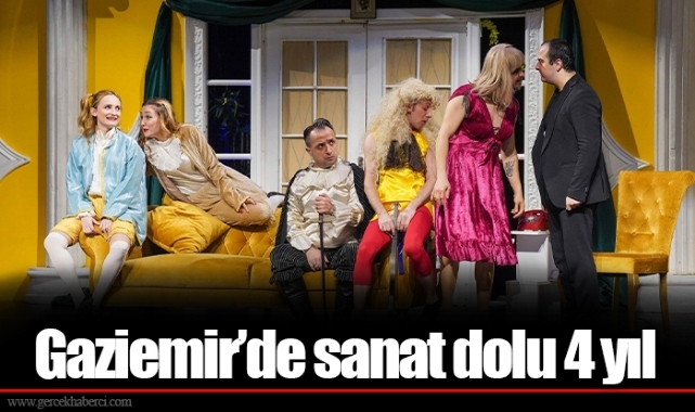 Gaziemir’de sanat dolu 4 yıl