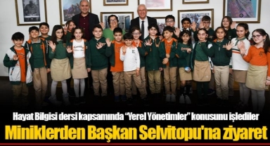 Hayat Bilgisi dersi kapsamında “Yerel Yönetimler” konusunu işlediler
