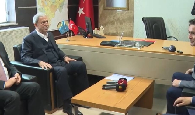 Hulusi Akar, CHP ve İYİ Parti'yi ziyaret etti: Her sonuca saygılıyız