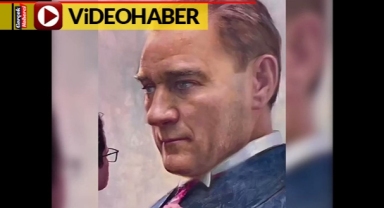 İranlı ressamdan hayran bıraktıran Atatürk çalışması