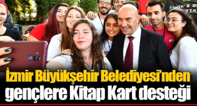 İzmir Büyükşehir Belediyesi’nden gençlere Kitap Kart desteği