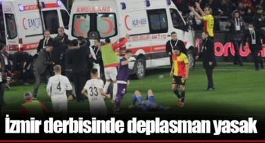 İzmir derbisinde deplasman yasak