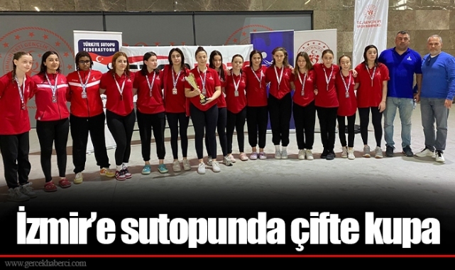 İzmir’e sutopunda çifte kupa