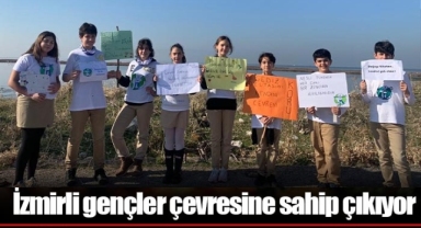 İzmirli gençler çevresine sahip çıkıyor