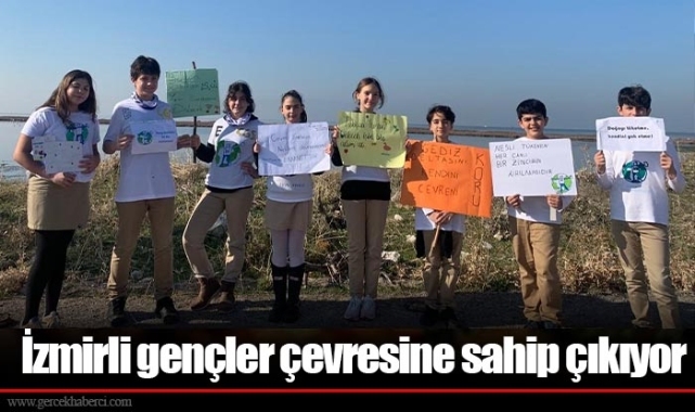 İzmirli gençler çevresine sahip çıkıyor