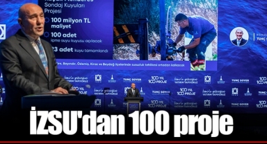 İZSU'dan 100 proje