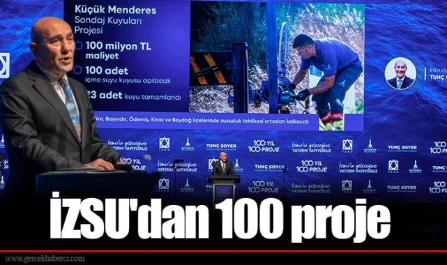 İZSU'dan 100 proje