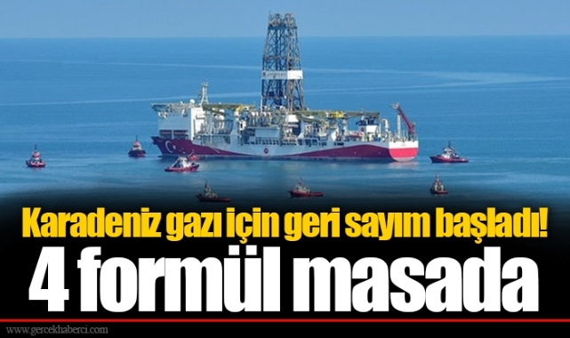 Karadeniz gazı için geri sayım başladı! 4 formül masada