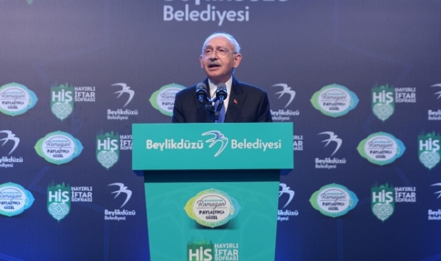 Kılıçdaroğlu: Bu sofrada kimse lokmasını yutmadan ikinci lokmaya el uzatmaz